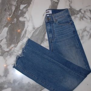 Jaqueline Straight cut off PAIGE jeans